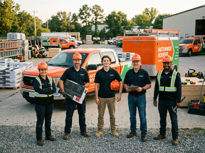 Natiowide Roofers - roof installation in Raleigh near me